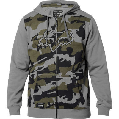 DESTRAKT CAMO ZIP FLEECE