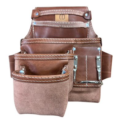 SAC À OUTIL & CLOUS TAN
