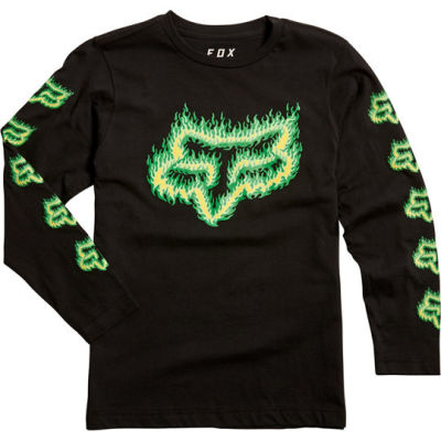 YOUTH FLAME HEAD LS TEE