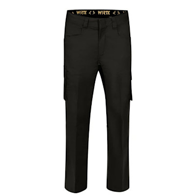 PANTALON CARGO SUPERFLEX NOIR HOMMES 36