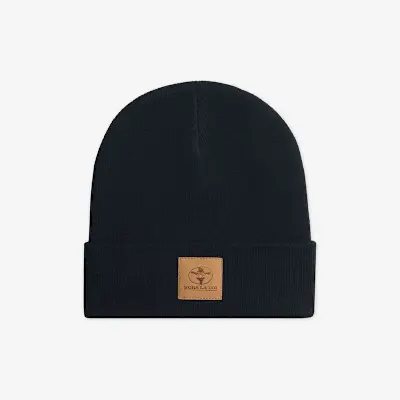 TUQUE UNISEXE À LOGO NOIR (O/S)