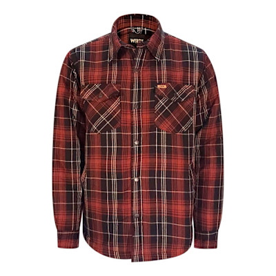 VESTE FLANELLE DOUBLÉE SHERPA CHILI HOMME (S)