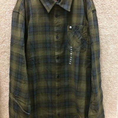 BANK L/S FLANNEL MGN S