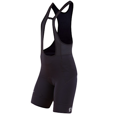 W ELITE DROP TAIL BIB SHORT BLACK S