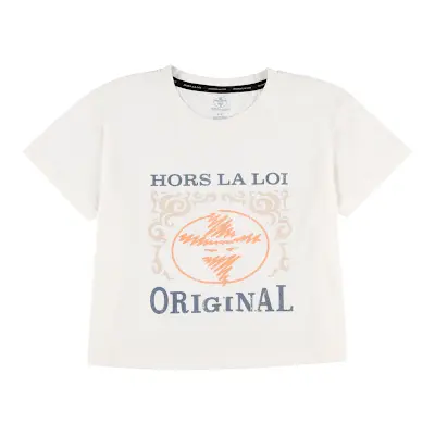 T-shirt écourté pour femme S