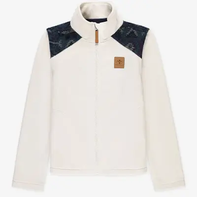 VESTE EN LAINE POLAIRE OATMEAL (S)