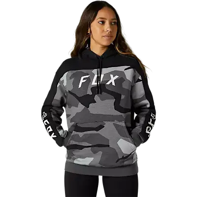 W BNKR PO FLEECE [BLK CAM] XL