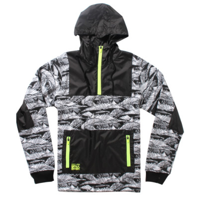 VESTE LRG NOIR BLANC L