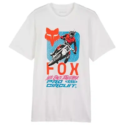 2024 FA-FOX X PRO CIRCUIT PREM SS TEE [OPT WHT] L