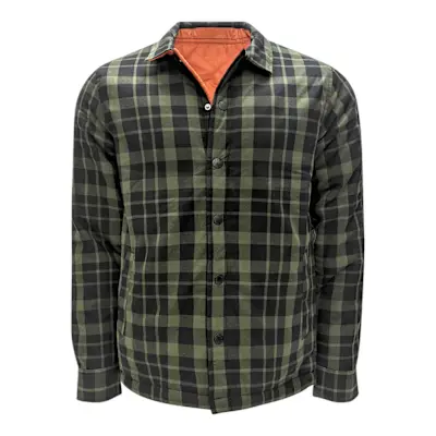 VESTE EN FLANELLE RÉVERSIBLE NUIT DE FORÊT HOMMES TRES GRAND