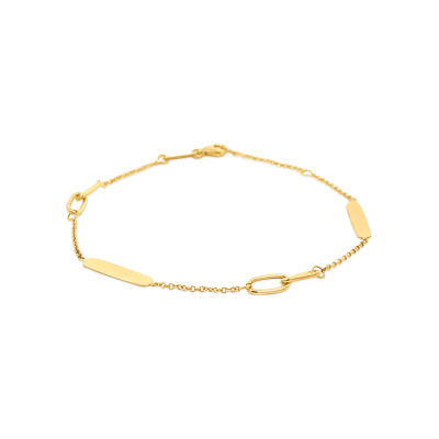 Armband in 18kt geel goud - B11A11124G