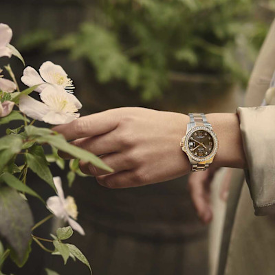 Jaguar - Dameshorloge in meerkleurig staal - J894/2