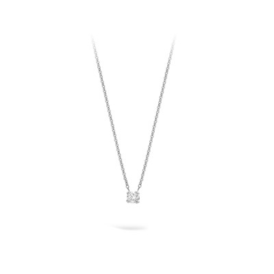 Collier 18kt wit goud met briljant - PWL1060W015 Collier 18kt wit goud met briljant - PWL1060W015