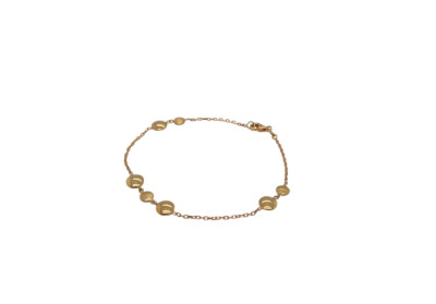 Armband fantasie 18kt geel goud