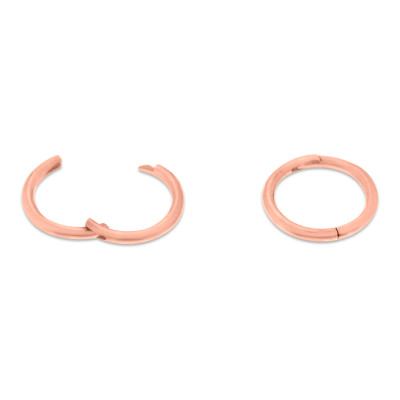 Creolen 14kt rood goud - 9mm - 37-00390-0056 Creolen 14kt rood goud - 9mm - 37-00390-0056