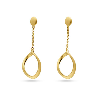 Oorslinger in 18kt geel goud - B19S19012G