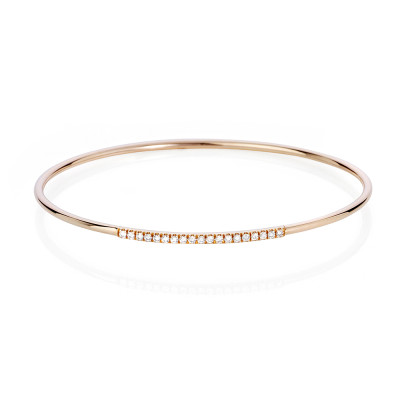 Burato Gioielli - Bangle armband in 18kt rood goud - AT737 Burato Gioielli - Bangle armband in 18kt rood goud - AT737
