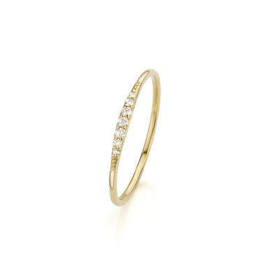 Ring - 18kt geel goud met briljant - RWL1336Y Ring - 18kt geel goud met briljant - RWL1336Y