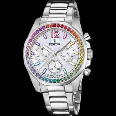 Festina - Dameshorloge chrono - F20606/2 Festina - Dameshorloge chrono - F20606/2