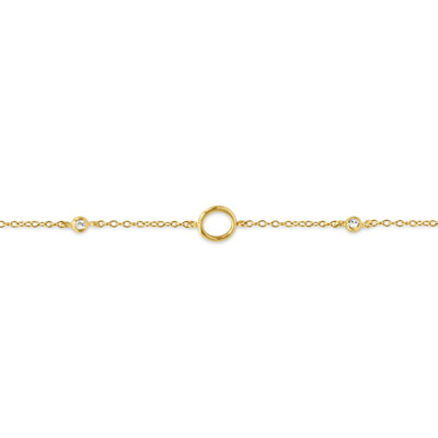 Armband in 18kt geel goud - B11A11412G