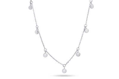 Halsketting in 18kt wit goud - B11C11027W Halsketting in 18kt wit goud - B11C11027W