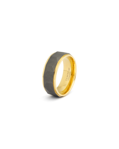 Gemini - ring - Timor Gold Black - TIM03 66 Gemini - ring - Timor Gold Black - TIM03 66