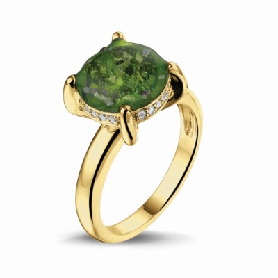 See You - gedenkjuweel - Ring in 14kt geel goud met briljant - RWS 003 See You - gedenkjuweel - Ring in 14kt geel goud met briljant - RWS 003