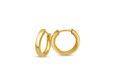 Creolen 18kt geel goud - diam.15/2,2mm - 37-00093-0070