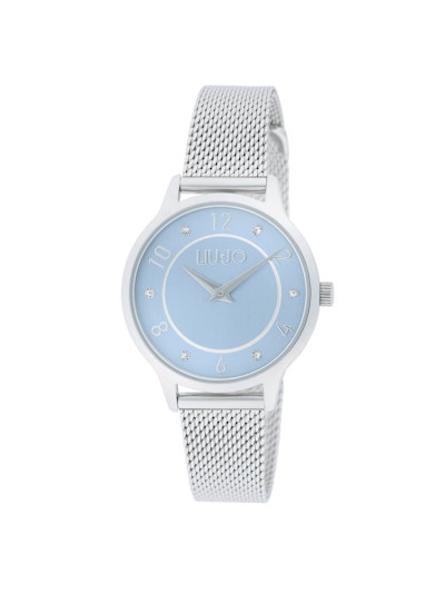 Liu jo - Dameshorloge in staal met blauwe wijzerplaat - Aura Lux - TLJ2681