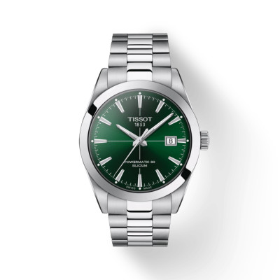 Tissot - automatisch - gentleman - groene wijzerplaat - T127.407.11.091.01 Tissot - automatisch - gentleman - groene wijzerplaat - T127.407.11.091.01