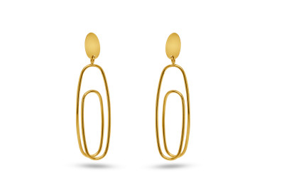 Oorslingers in 18kt geel goud - B11S11046G Oorslingers in 18kt geel goud - B11S11046G