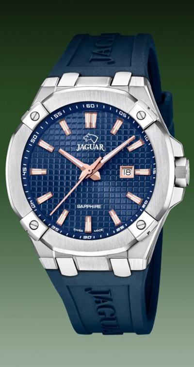Jaguar - Herenhorloge op rubberen band - J1010/2 Jaguar - Herenhorloge op rubberen band - J1010/2