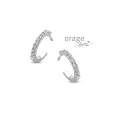 Orage Teenz - Oorringen in zilver - o/3288/a - T652 Orage Teenz - Oorringen in zilver - o/3288/a - T652