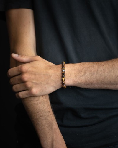 Gemini - Gem tiger eye - G1 L Gemini - Gem tiger eye - G1 L
