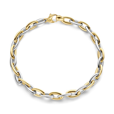 Armband in 18kt wit en geel goud - B02A0215B
