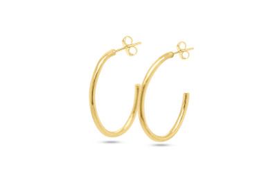 Creolen in 18kt geel goud - B14B14002G Creolen in 18kt geel goud - B14B14002G