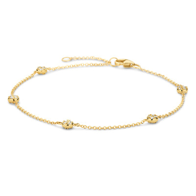 Blush - Armband in 14kt geel goud met zirkonium - 2213YZI Blush - Armband in 14kt geel goud met zirkonium - 2213YZI