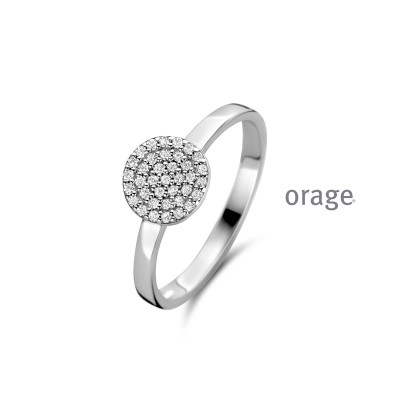Orage - Ring in zilver met zirkonium - R/3352 - AS166 Orage - Ring in zilver met zirkonium - R/3352 - AS166