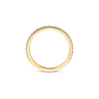 Blush - ring in 14kt geel goud met zirkonium - 1244YZI/56