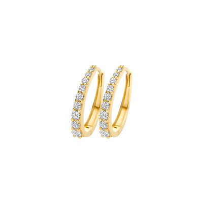Blush - Creolen in 14kt geel goud met zirkonium - 7342YZI Blush - Creolen in 14kt geel goud met zirkonium - 7342YZI