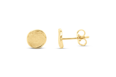 Femme Adore - Oorknoppen in 18kt geel goud - F21O21009