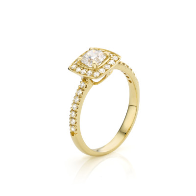 Solitair - Ring in 18kt geel goud met briljant - RWL1315Y30 Solitair - Ring in 18kt geel goud met briljant - RWL1315Y30