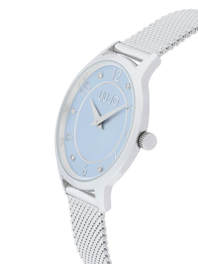 Liu jo - Dameshorloge in staal met blauwe wijzerplaat - Aura Lux - TLJ2681