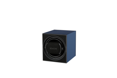 Watchwinder voor 1 horloge - Benson compact Alu 1.22 Navy Blue Watchwinder voor 1 horloge - Benson compact Alu 1.22 Navy Blue
