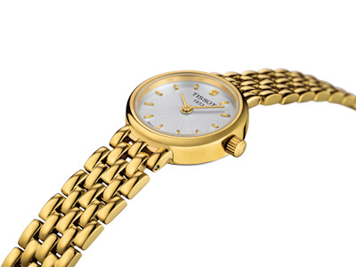 Tissot - Dameshorloge in goudkleurig staal - lovely  - T058.009.33.031.00