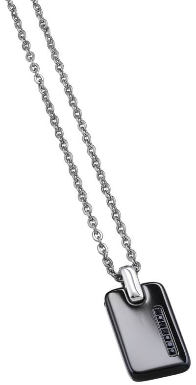 Zancan - ketting met plaatje in ceramic - EHC052 Zancan - ketting met plaatje in ceramic - EHC052