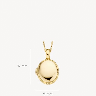 Blush - Fotohanger medaillon - 6081YGO Blush - Fotohanger medaillon - 6081YGO