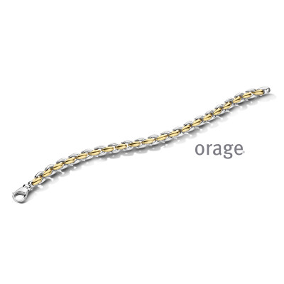 Orage - Armband in meerkleurig zilver - 20cm - A/0991/19-A