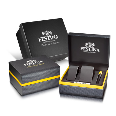 Festina - Special edition - Herenhorloge in donker staal - F20673/2