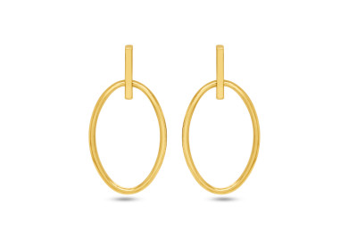 Oorslingers 18kt geel goud - EN5701 PG Oorslingers 18kt geel goud - EN5701 PG